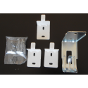 KIT fixation radiateur Droit FLUIDE/SEC